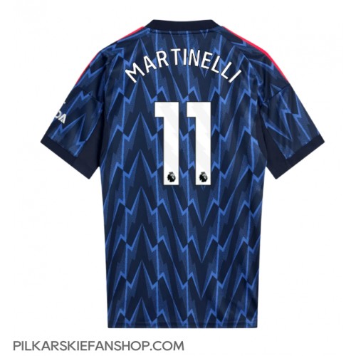 Koszulka piłkarska Arsenal Gabriel Martinelli #11 Strój wyjazdowy 2025-26 tanio Krótki Rękaw Koszulka piłkarska Arsenal Gabriel Martinelli #11 Strój wyjazdowy 2025-26 tanio Krótki Rękaw